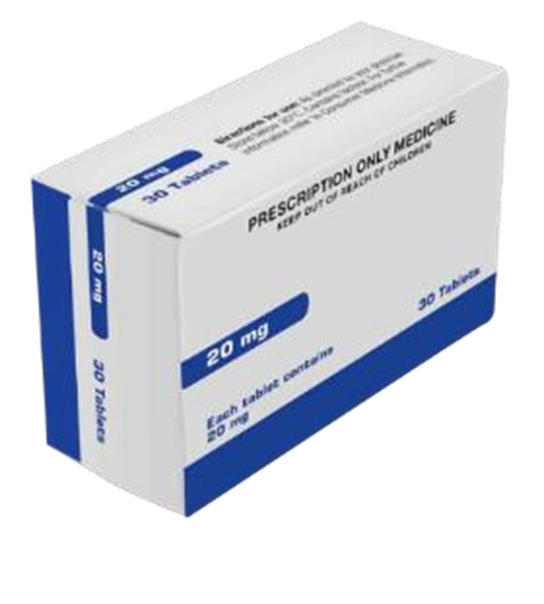A box of pills